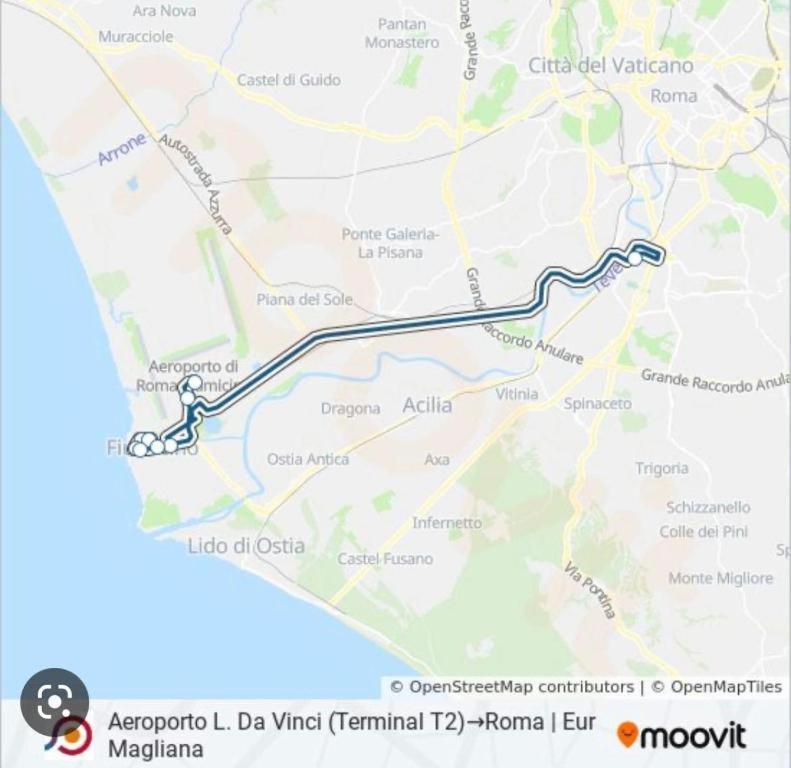 Appartamento Fco Airport - Casa Di Febo Fiumicino Esterno foto
